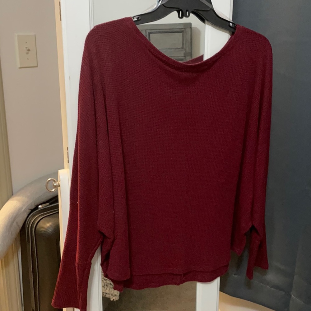 How very loved waffle knit sweater